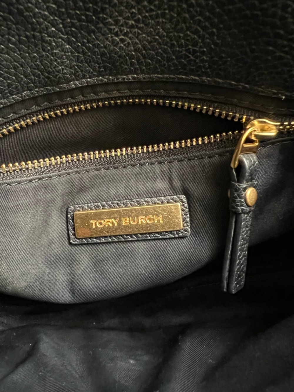 Tory Burch Leather Flap Crossbody with EUC - Picture 9 of 17